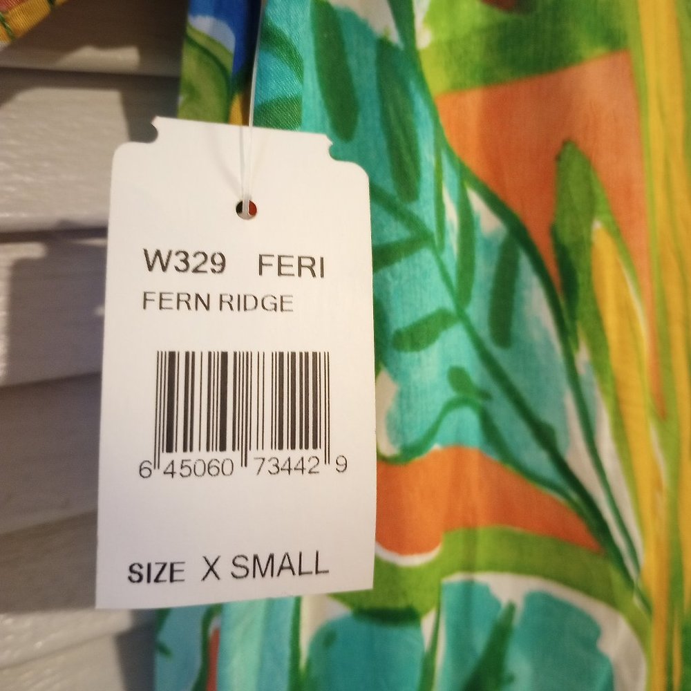 New with Tags Jams World Hattie Dress, Size XS, Fern Ridge Pattern - Picture 3 of 10